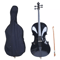 New Size Professional Basswood Black Color Cello Full Set Includes Bag Bow Rosin Bridge Full Size 3