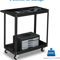 Heavy Duty 2 Tier Rolling Tool Cart Steel Utility Storage For Garage Mechanics 2