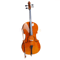 Full Size Natural Cello With Case Bow Rosin Bridge Ideal For Beginners Professionals 2