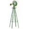 Metal Garden Windmill Ornamental Weather Vane Weather Resistant Outdoor Decor 6