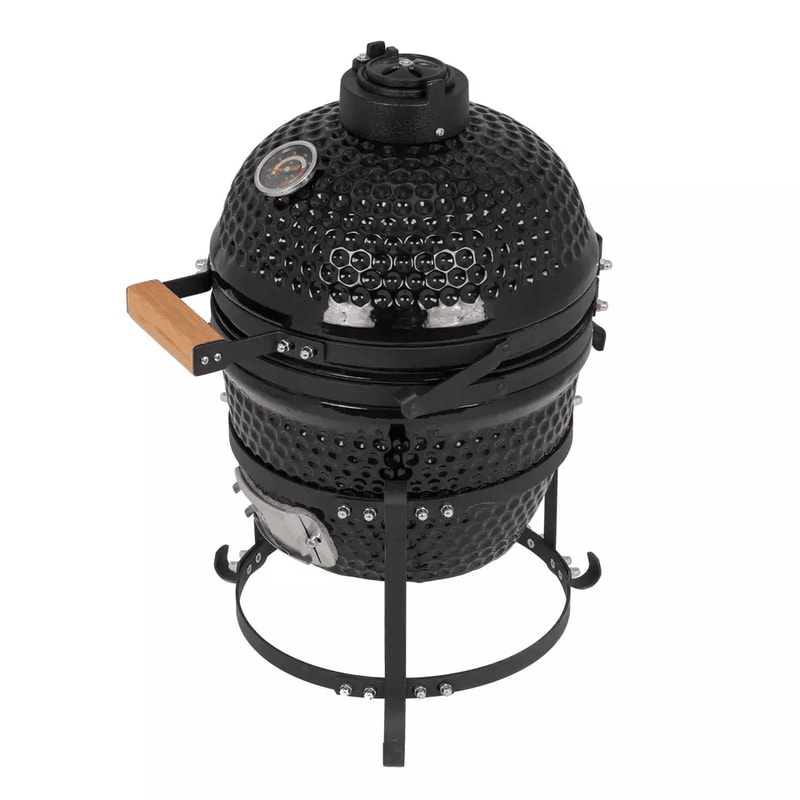 Outdoor BBQ Grill Charcoal Barbecue Pit Portable Smoker For Backyard Patio Camping Meat Cooking 4
