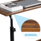 Portable Height Adjustable Laptop Desk Mobile Computer Table Stand For Sofa Bed And Home Office 2