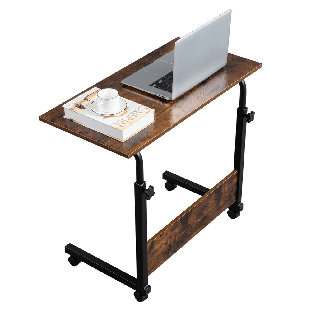 Portable Height Adjustable Laptop Desk Mobile Computer Table Stand For Sofa Bed And Home Office 1