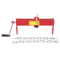 Engine Hoist Cherry Picker Crane Lift With Load Leveler Heavy Duty Folding Shop Crane 4