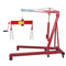Engine Hoist Cherry Picker Crane Lift With Load Leveler Heavy Duty Folding Shop Crane 0