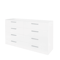 8 Drawer Dresser For Bedroom Wooden Storage Cabinet Chest Organizer 2