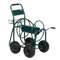 HeavyDuty Garden Metal Hose Reel Cart With Storage Basket 300ft Capacity 10 Pneumatic Wheels For Y 1