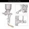 Corn Mill Grinder Manual Hand Crank Grain Oats Wheat Corn Grinder Home Commercial Use 4