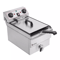 1700W Electric Deep Fryer 12L Stainless Steel Restaurant Fry Basket Professional Countertop Oil Fry 1