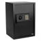 Large Digital Steel Safe Black Security Box With Silver Gray Keypad For Home Office 0