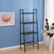 4 Tier Leaning Ladder Shelf Bookcase Sturdy Bookshelf Storage Shelves Unit Organizer For Home Offic 0