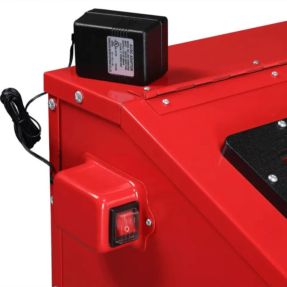 40 Gallon Cabinet Bench Top Air Sandblasting Kit With Gun 4 Nozzles Portable Steel Sandblaster 2