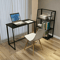 Compact Folding Desk Black Study Table For Home Office Laptop Use 1