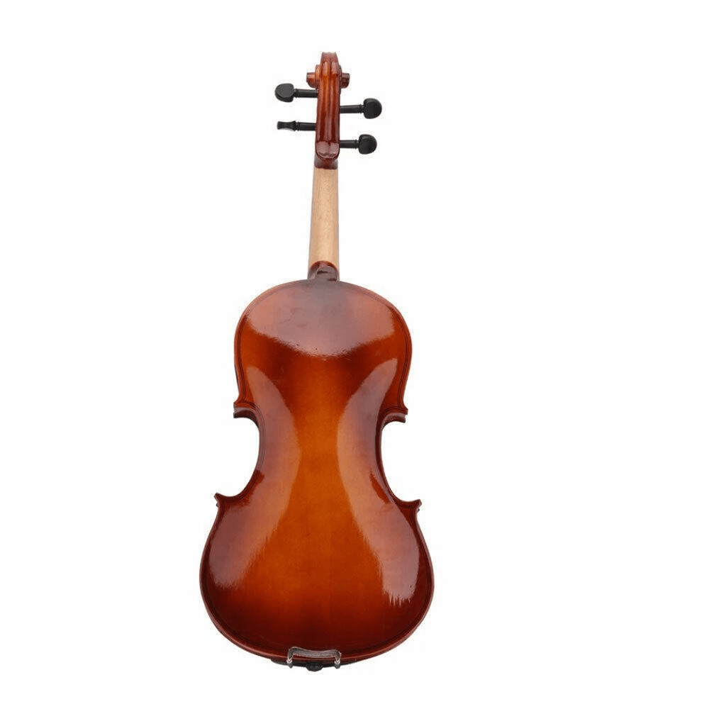 New Natural Acoustic Violin Set With Case Bow Rosin 1