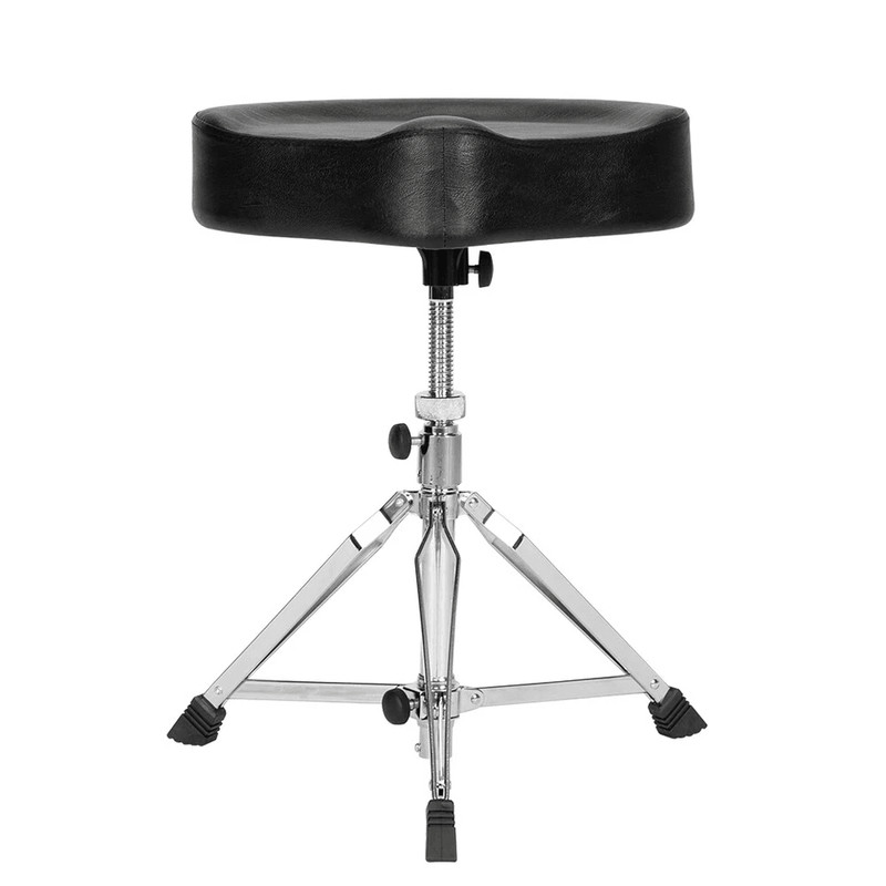 Adjustable Drum Throne Padded Stool HeavyDuty Motorcycle Style Drum Chair For Musicians Concerts An 0