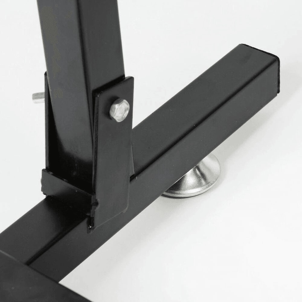 Adjustable 3Guitar Folding Rack Stand Iron HeightAdjustable SpaceSaving Holder 2