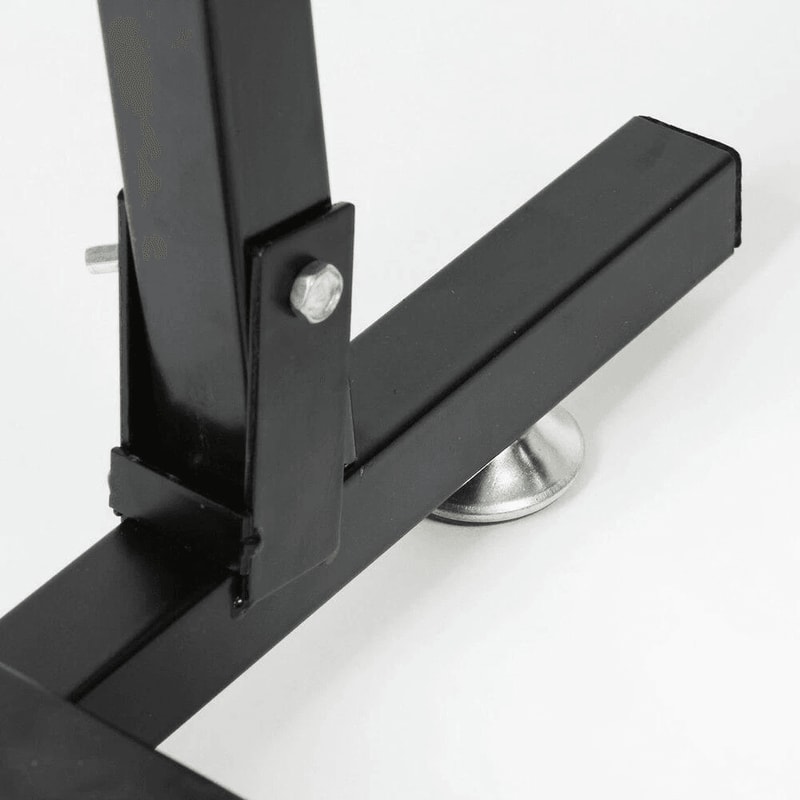 Adjustable 3Guitar Folding Rack Stand Iron HeightAdjustable SpaceSaving Holder 2