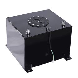 gallon aluminum racing drift strip fuel cell gas tank with level sender, lightweight, durable, anti-slosh design