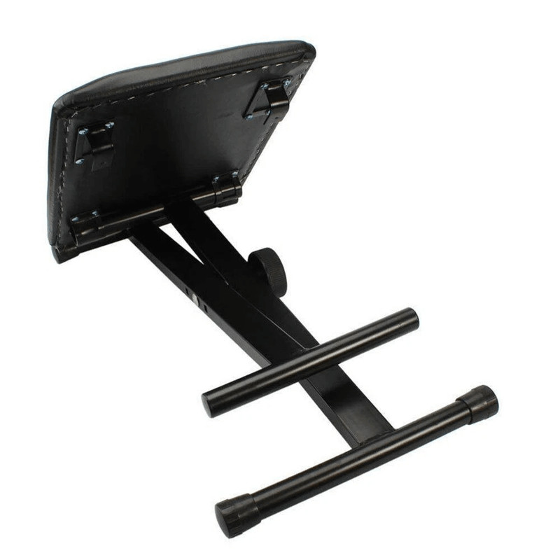 Adjustable Piano Bench Padded Keyboard Chair With Rubber Feet Steel Frame 4