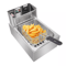 Electric Deep Fryer Commercial Stainless Steel Fryer For Restaurant Home Use Countertop Frying Mac 5