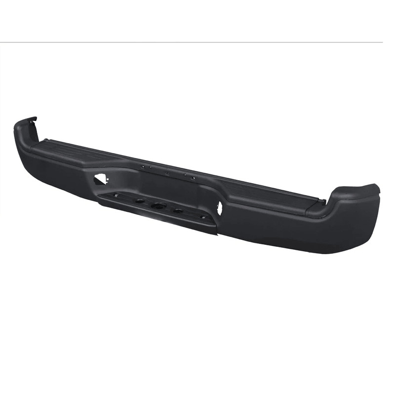 HeavyDuty Steel Rear Bumper Assembly Fits Tacoma Black Finish Direct Replacement 3