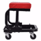 Auto Mechanics Rolling Repair Chair With Tool Tray Garage Shop Roller Seat HighDensity Cushion Swi 0