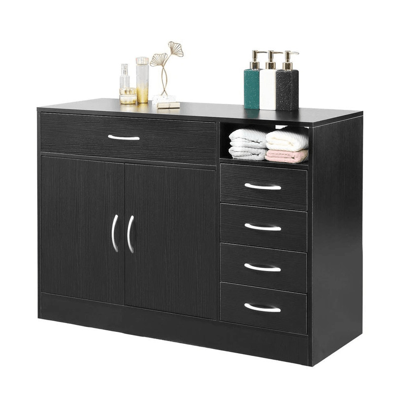 Beauty Salon Spa Equipment Hair Styling Barber Station Storage Cabinet 5 Drawers ProfessionalFor Sa 2