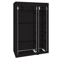 New Portable Closet Wardrobe Organizer Large Storage Space With Shoe Rack Shelves 3
