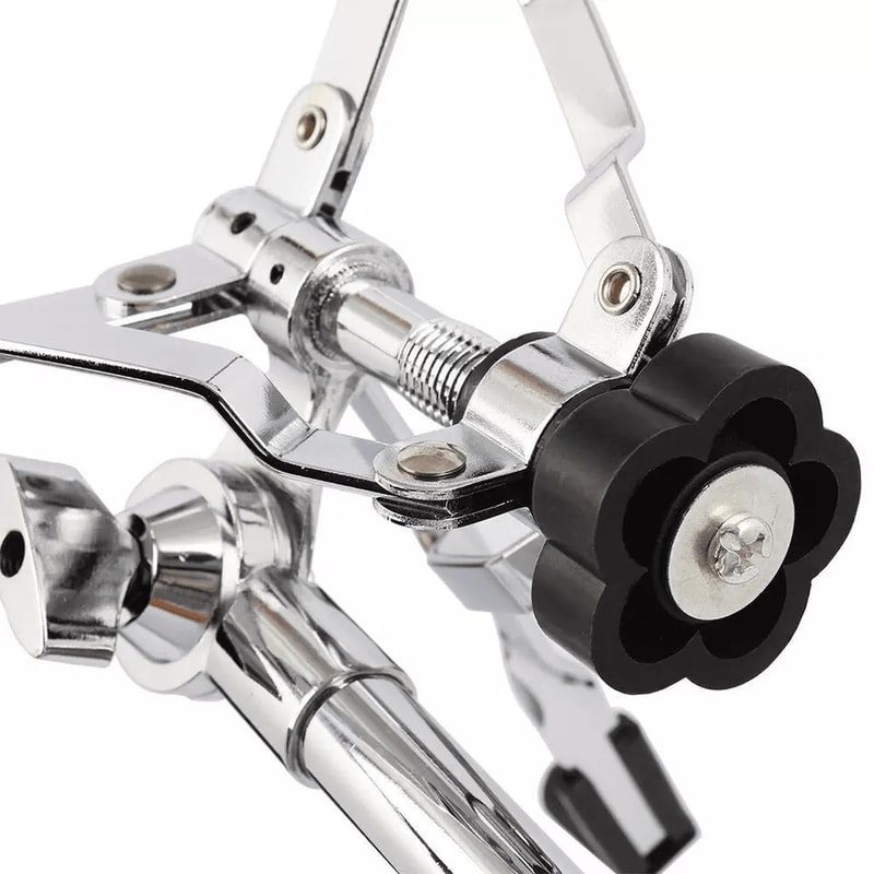 Snare Drum Stand Multiple Triangle Bracket Hardware Holder ChromePlated Tripod For 1015 Drums 4