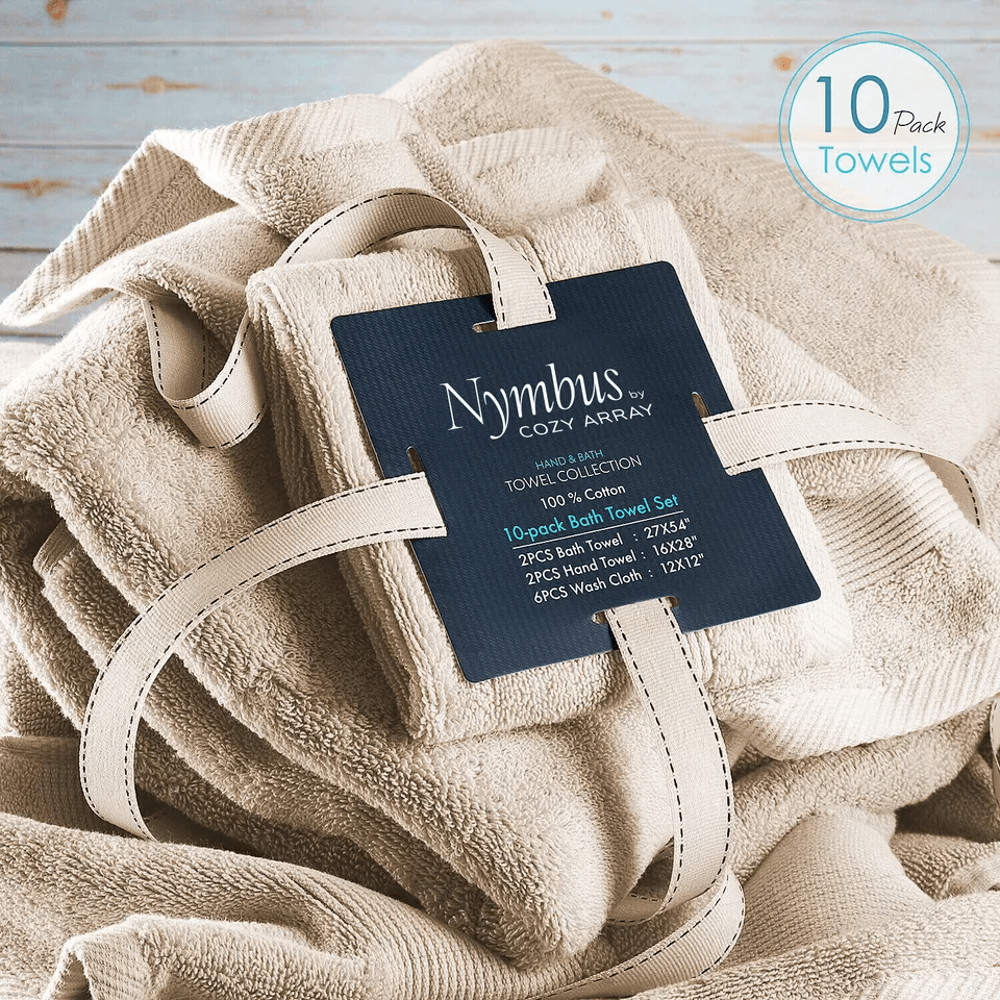 Luxury GSM Cotton Towel Set Bath Hand Towels  Washcloths 0