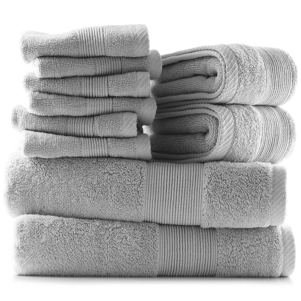 Luxury GSM Cotton Towel Set Bath Hand Towels  Washcloths 4