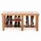 Hot Shoe Rack Bench Hallway Storage Organizer Bamboo Entryway Furniture With Seat And Boots Compart 4