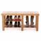 Hot Shoe Rack Bench Hallway Storage Organizer Bamboo Entryway Furniture With Seat And Boots Compart 4