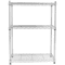 Wire Shelving Rack Shelf Adjustable Unit Garage Storage Organizer For Home Kitchen Utility Use 2