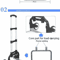 Portable Aluminium Folding Push Cart Travel Shopping Trolley Luggage With Wheels Compact And Lightw 9