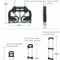Portable Aluminium Folding Push Cart Travel Shopping Trolley Luggage With Wheels Compact And Lightw 10