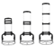Portable Aluminium Folding Push Cart Travel Shopping Trolley Luggage With Wheels Compact And Lightw 7