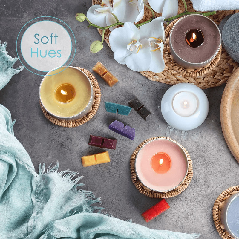 Candle Dyes For Candle Making Supplies Color Blocks Of Wax Dye Nontoxic Vegan Safe For Soy Gel Par 1