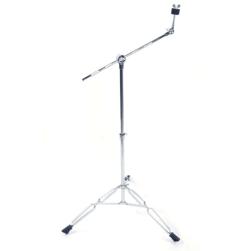Professional Double Tom Drum Stand With Cymbal Boom Arm Dual Percussion Hardware Mount HeavyDuty C 1