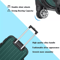 20 24 28 Luggage Travel Set ABS Hard Shell Trolley Suitcases With TSA Lock Green Spinner Luggage 6