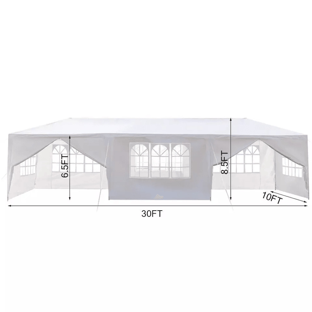 Outdoor Waterproof Party Tent Removable Walls Ideal For Weddings Camping And Events 4