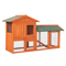 Premium Wooden Chicken Coop Hen House With Nesting Box Run Ideal For Backyard Poultry 3