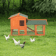 Premium Wooden Chicken Coop Hen House With Nesting Box Run Ideal For Backyard Poultry 2