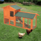 Premium Wooden Chicken Coop Hen House With Nesting Box Run Ideal For Backyard Poultry 0