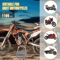 1000LB Motorcycle Motocross Dirt Bike Panel Stand HeavyDuty Maintenance Lift Jack With NonSlip Pla 2