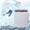 Home Portable Mini Twin Tubs Washing Machine Compact Washer For Clothing Clean Spin Wash With High 3
