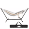HeavyDuty 2 Person Hammock With 9FT Steel Stand  Portable Double Hammock Bed For Patio Garden And T 3