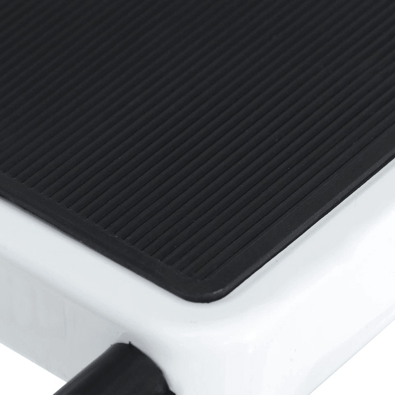 4 Step Folding Ladder With Handgrip AntiSlip Wide Pedals 330lbs Capacity Sturdy Steel Step Stool F 0