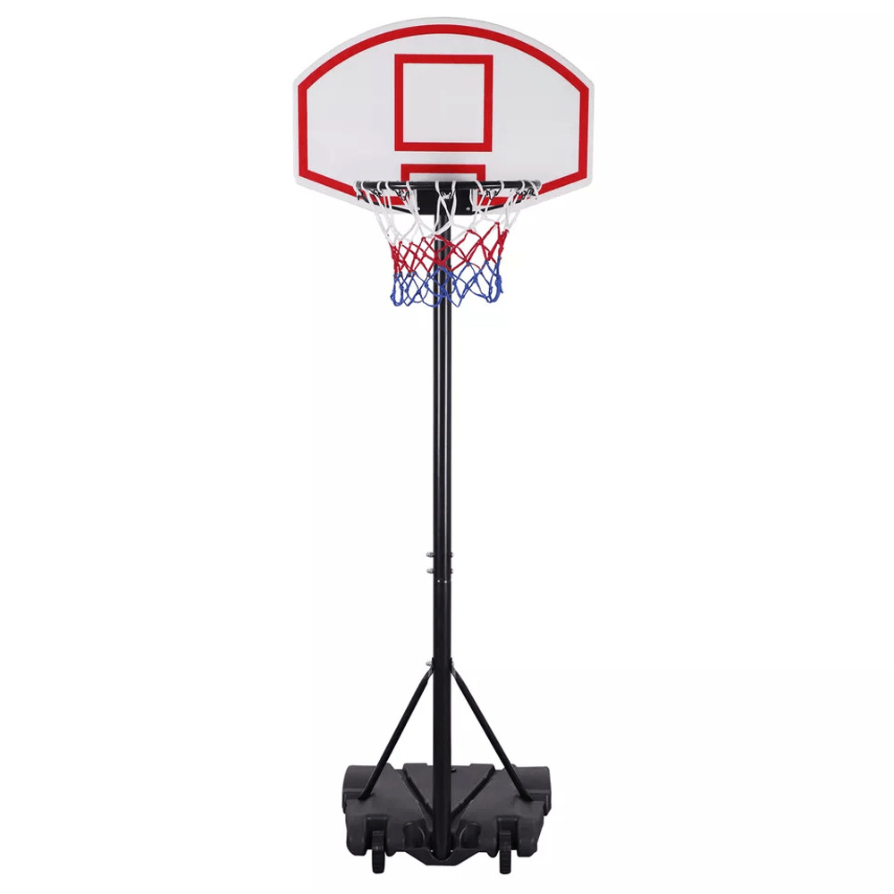 Basketball Hoop Outdoor Adjustable 557 Ft Portable Basketball Goal Stand For Kids With Wheels And B 1