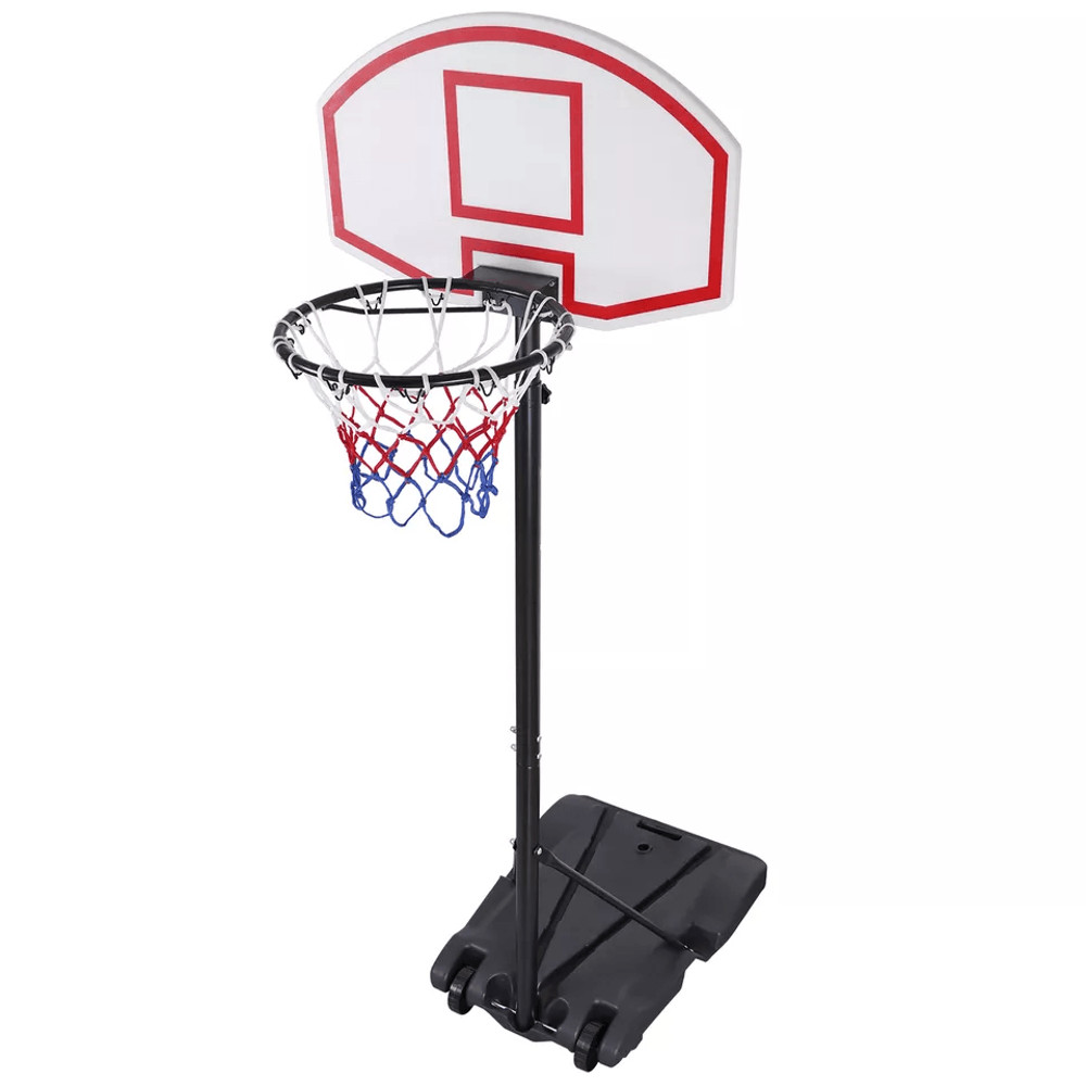 Basketball Hoop Outdoor Adjustable 557 Ft Portable Basketball Goal Stand For Kids With Wheels And B 2